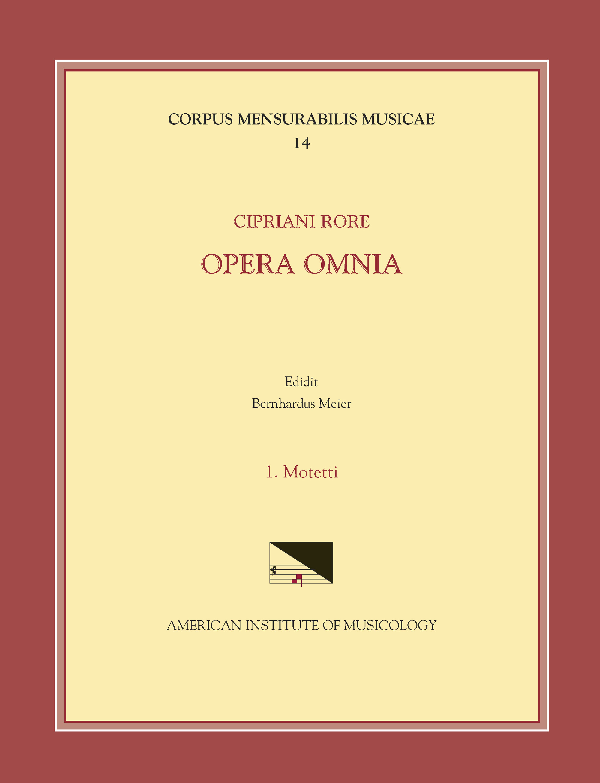 CMM 14-1 Cover