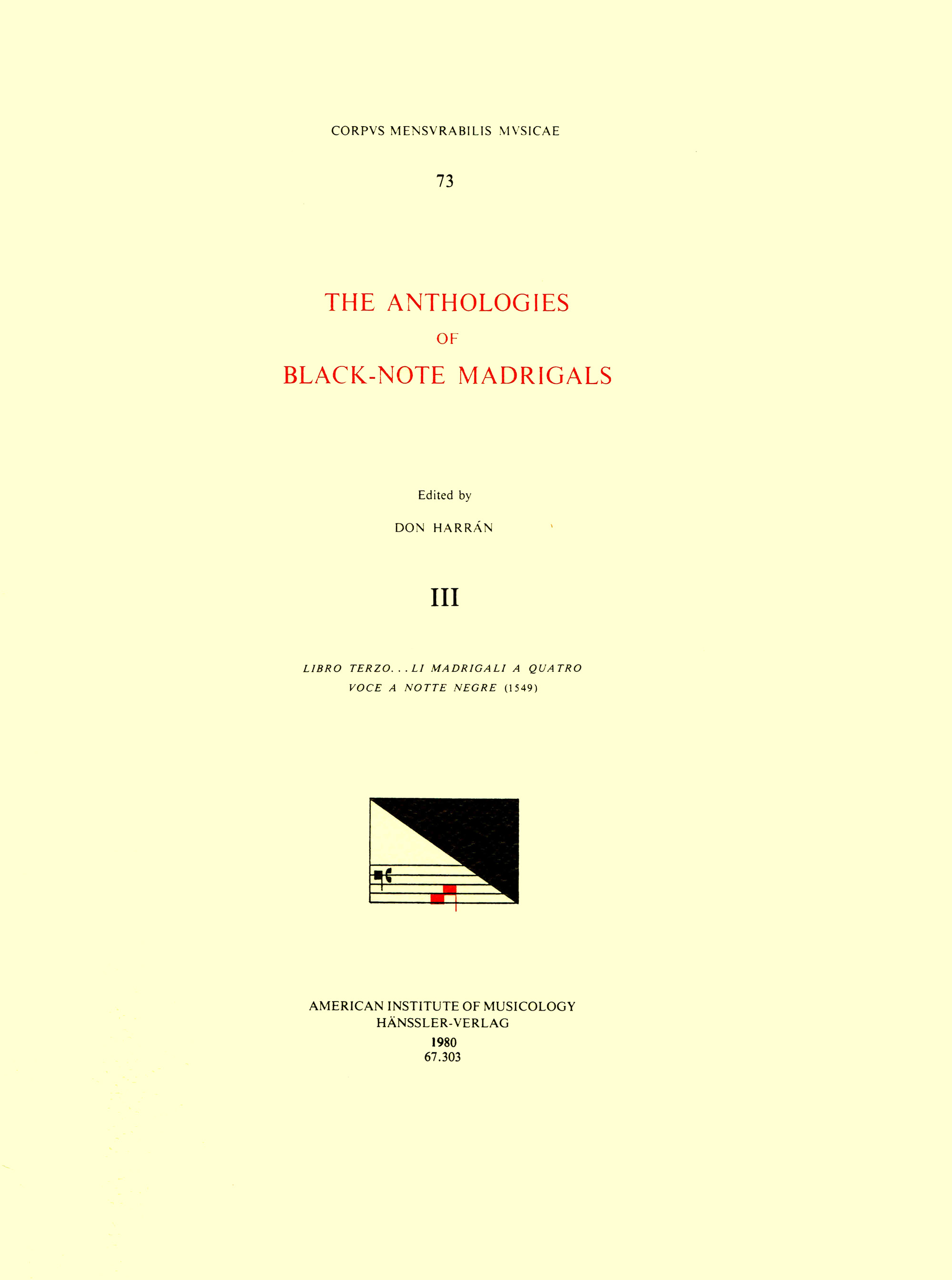 CMM 73-3 Cover
