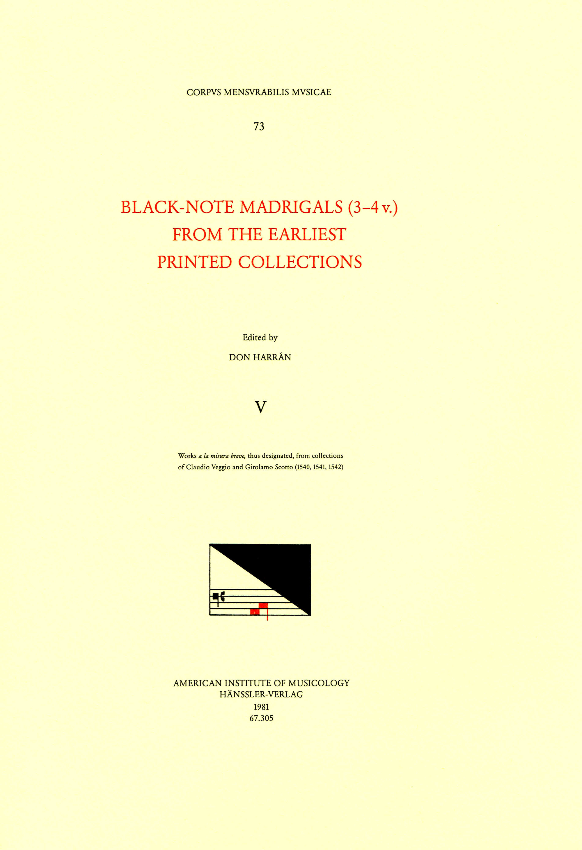 CMM 73-5 Cover